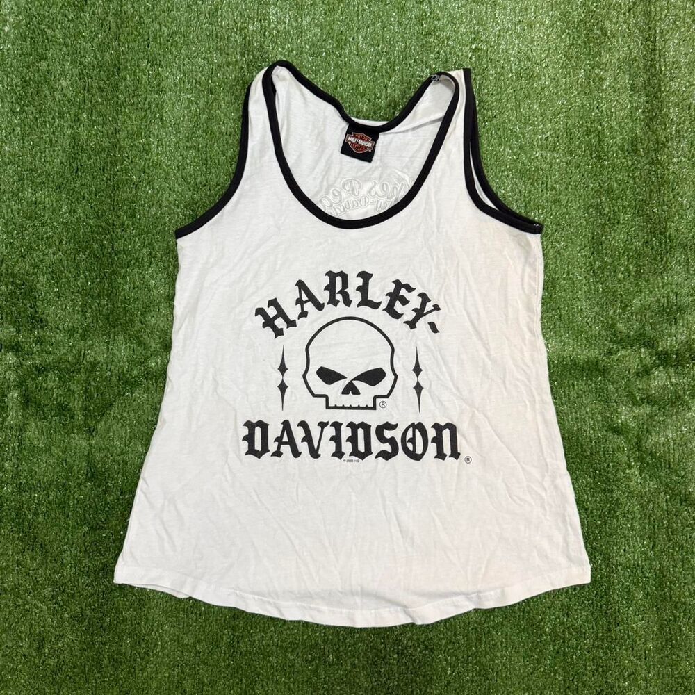 Harley-davidson Women's White Vest